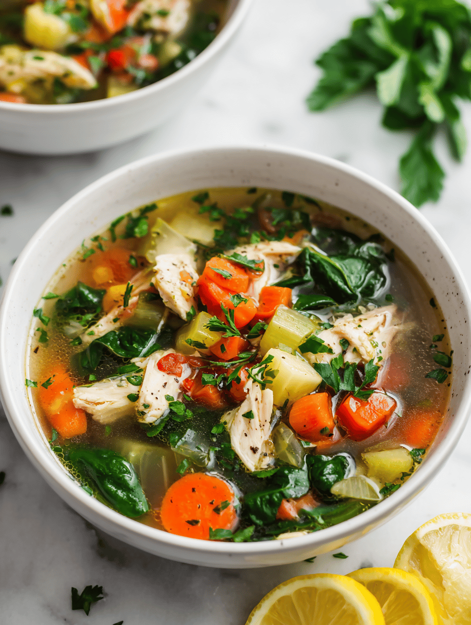 quick chicken soup recipe