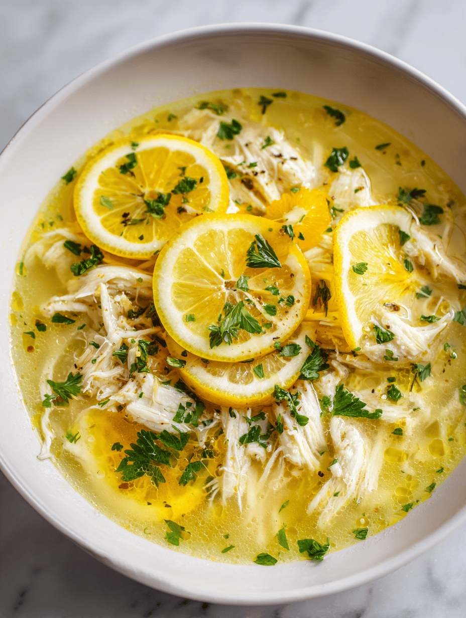 lemon chicken soup recipe