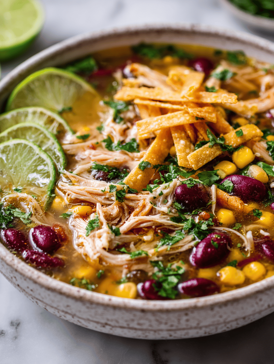Mexican chicken soup recipe