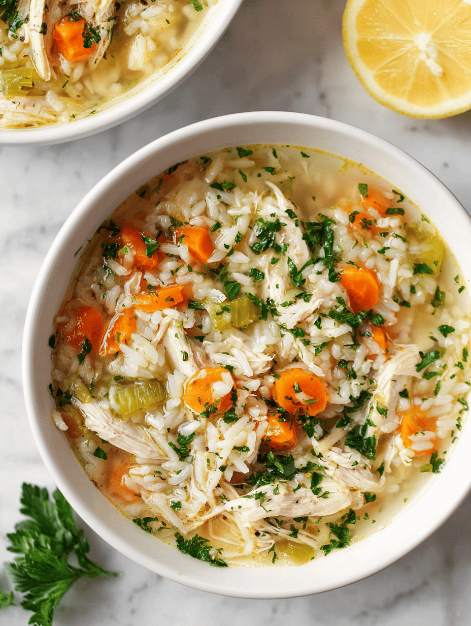 chicken and rice soup recipe