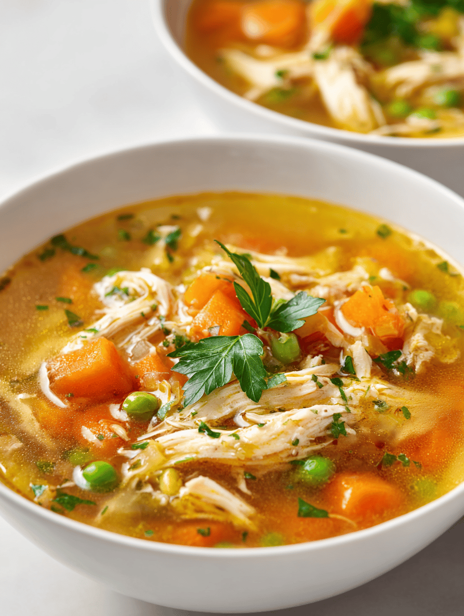 chicken vegetable soup recipe