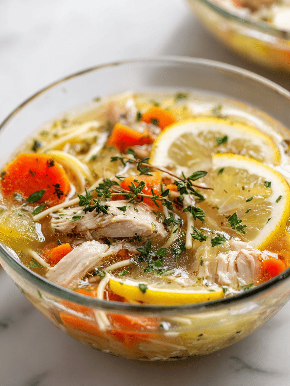 winter chicken soup recipe